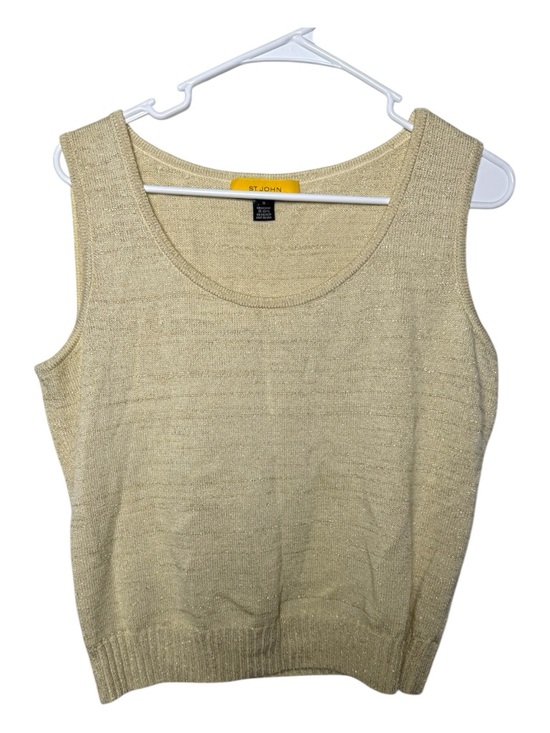 St. John Tops - St. John Cream Knit Sleeveless Top